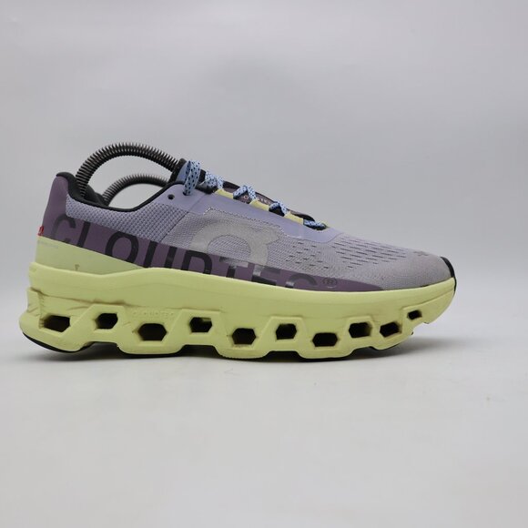 On Running Cloudmonster Women's 9.5 Nimbus Hay Cushioned Road Running Sneakers - Picture 1 of 9
